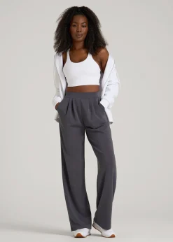 Soft Motion Pleated Wide Leg Pant for Tall Women