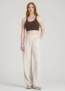Soft Motion Pleated Wide Leg Pant for Tall Women