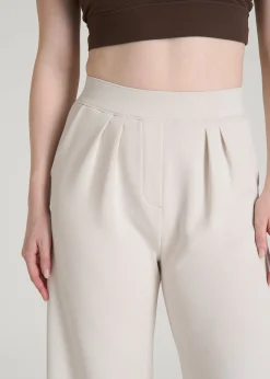 Soft Motion Pleated Wide Leg Pant for Tall Women