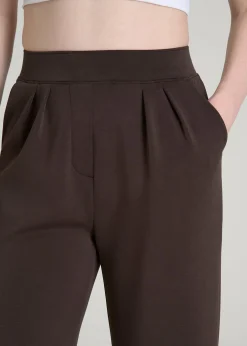 Soft Motion Pleated Wide Leg Pant for Tall Women