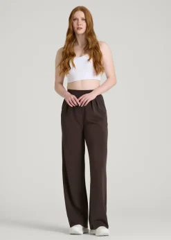Soft Motion Pleated Wide Leg Pant for Tall Women
