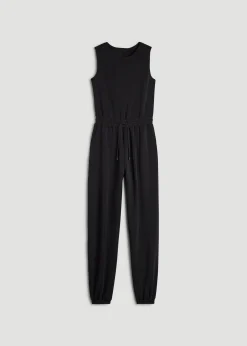 Soft Motion Sleeveless Sweatpant Jumpsuit for Tall Women