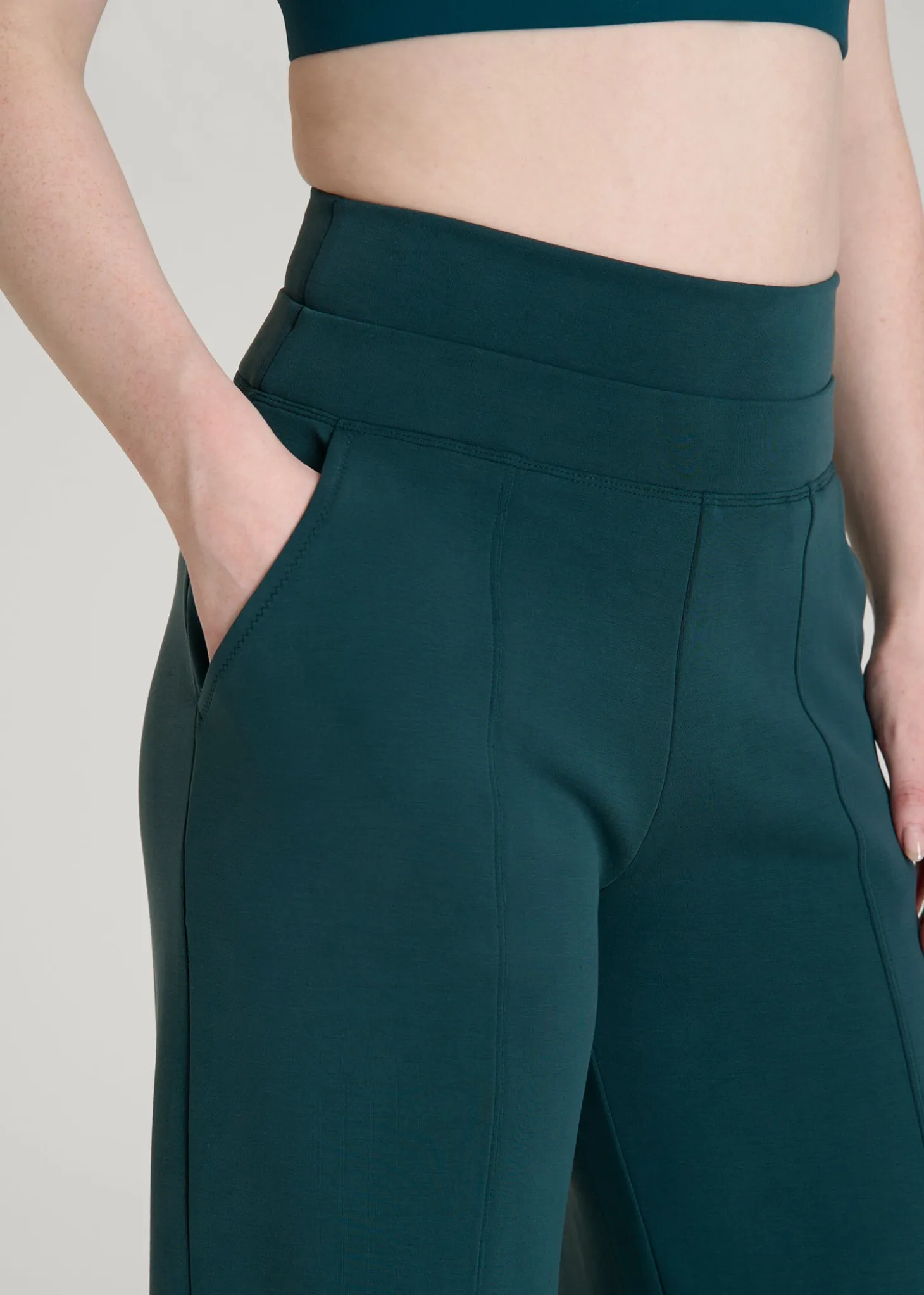 Soft Motion Wide Leg Ultra High Rise Pant for Tall Women
