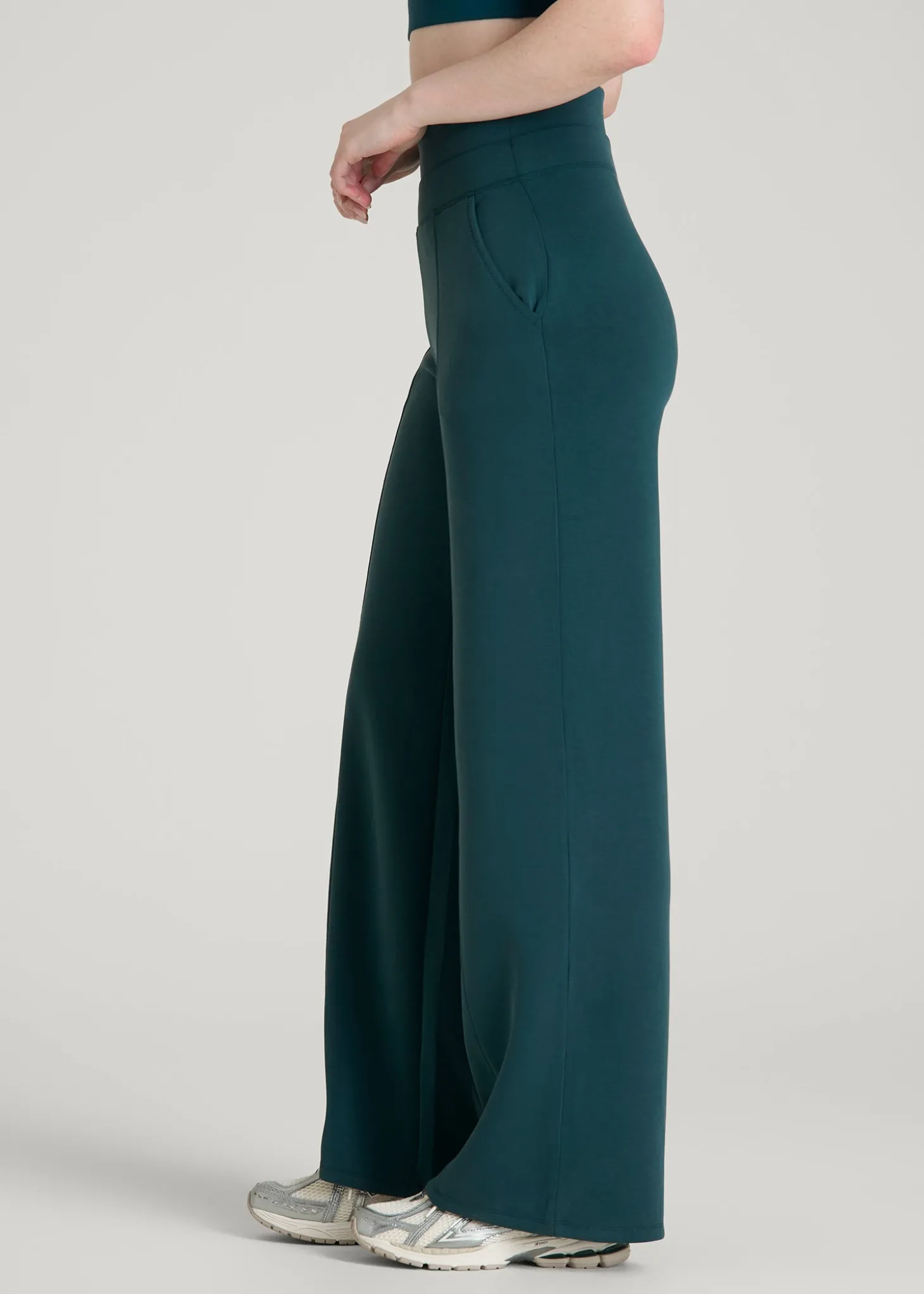 Soft Motion Wide Leg Ultra High Rise Pant for Tall Women