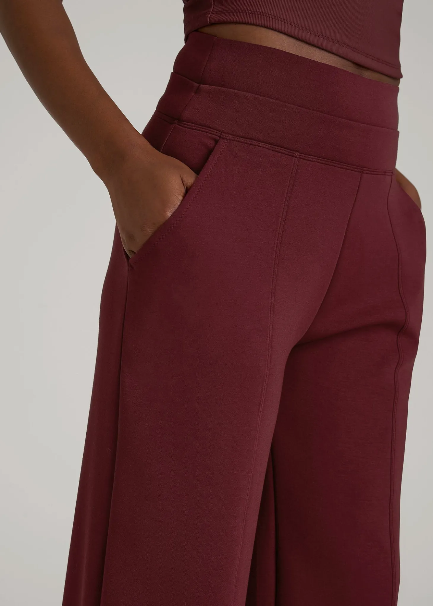 Soft Motion Wide Leg Ultra High Rise Pant for Tall Women