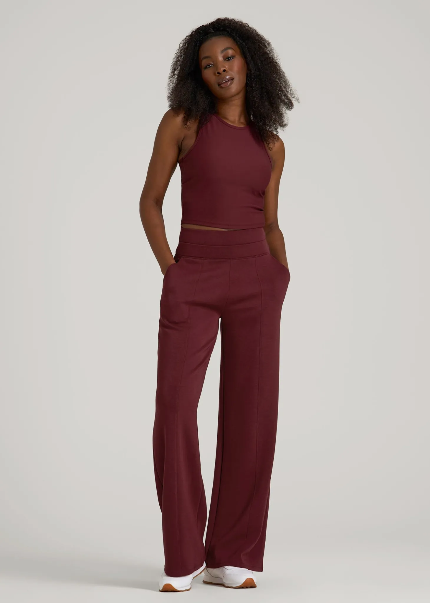 Soft Motion Wide Leg Ultra High Rise Pant for Tall Women