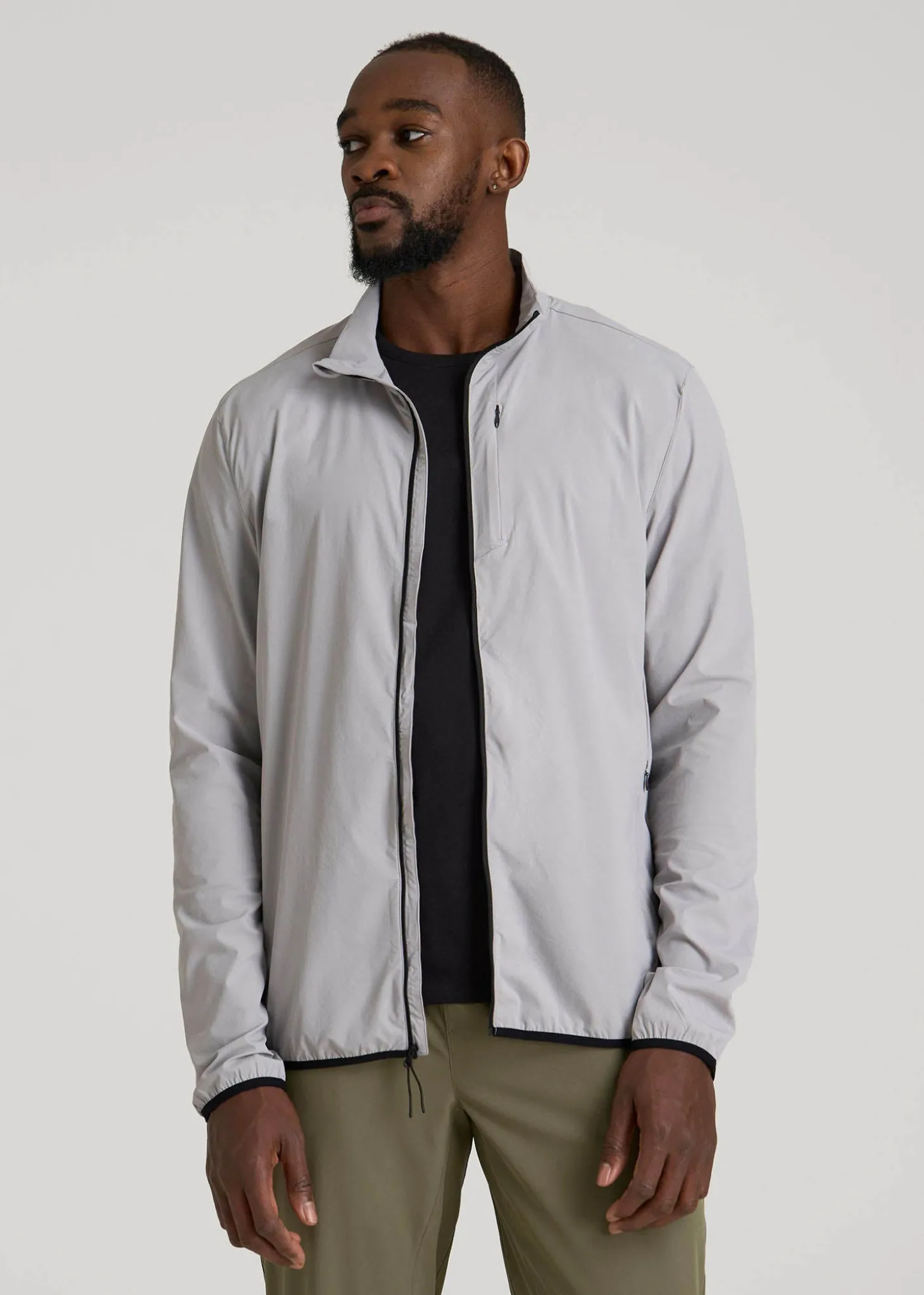 Softshell Jacket for Outdoor Training for Tall Men