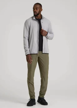 Softshell Jacket for Outdoor Training for Tall Men