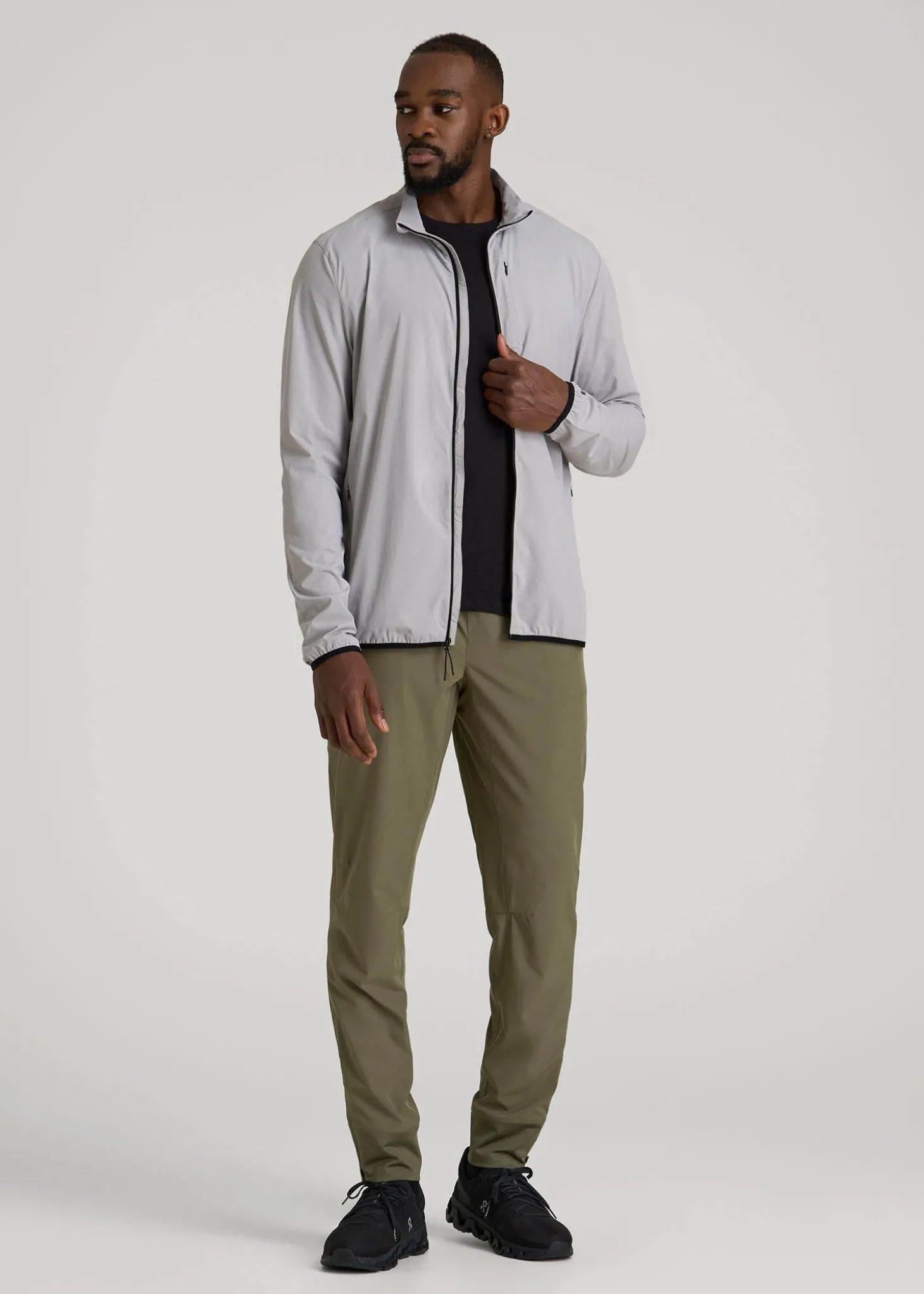 Softshell Jacket for Outdoor Training for Tall Men