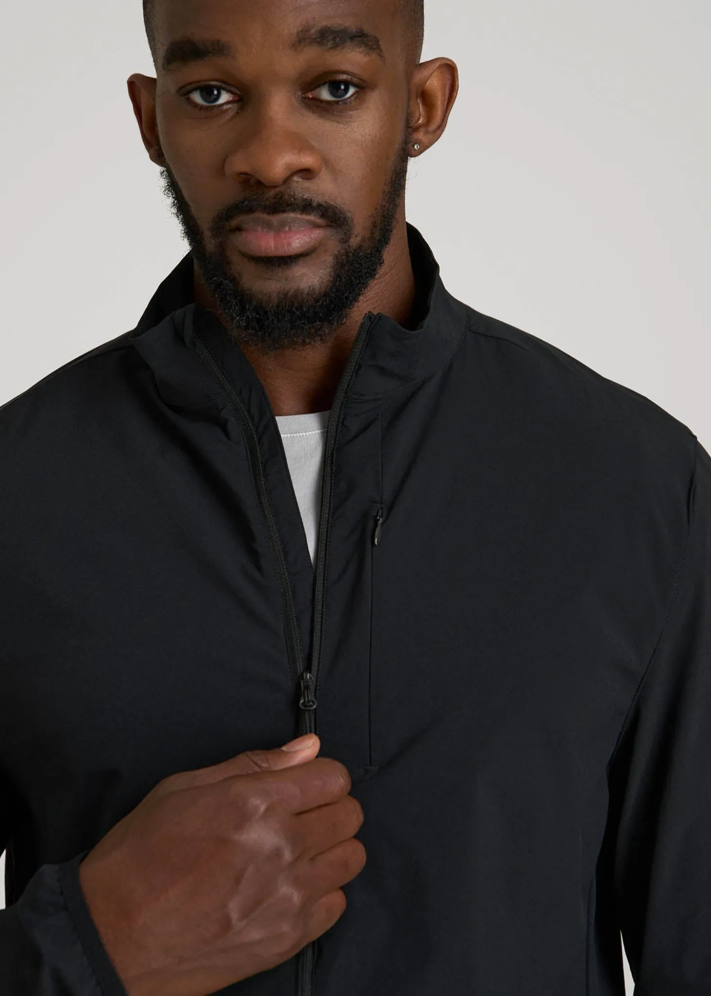 Softshell Jacket for Outdoor Training for Tall Men