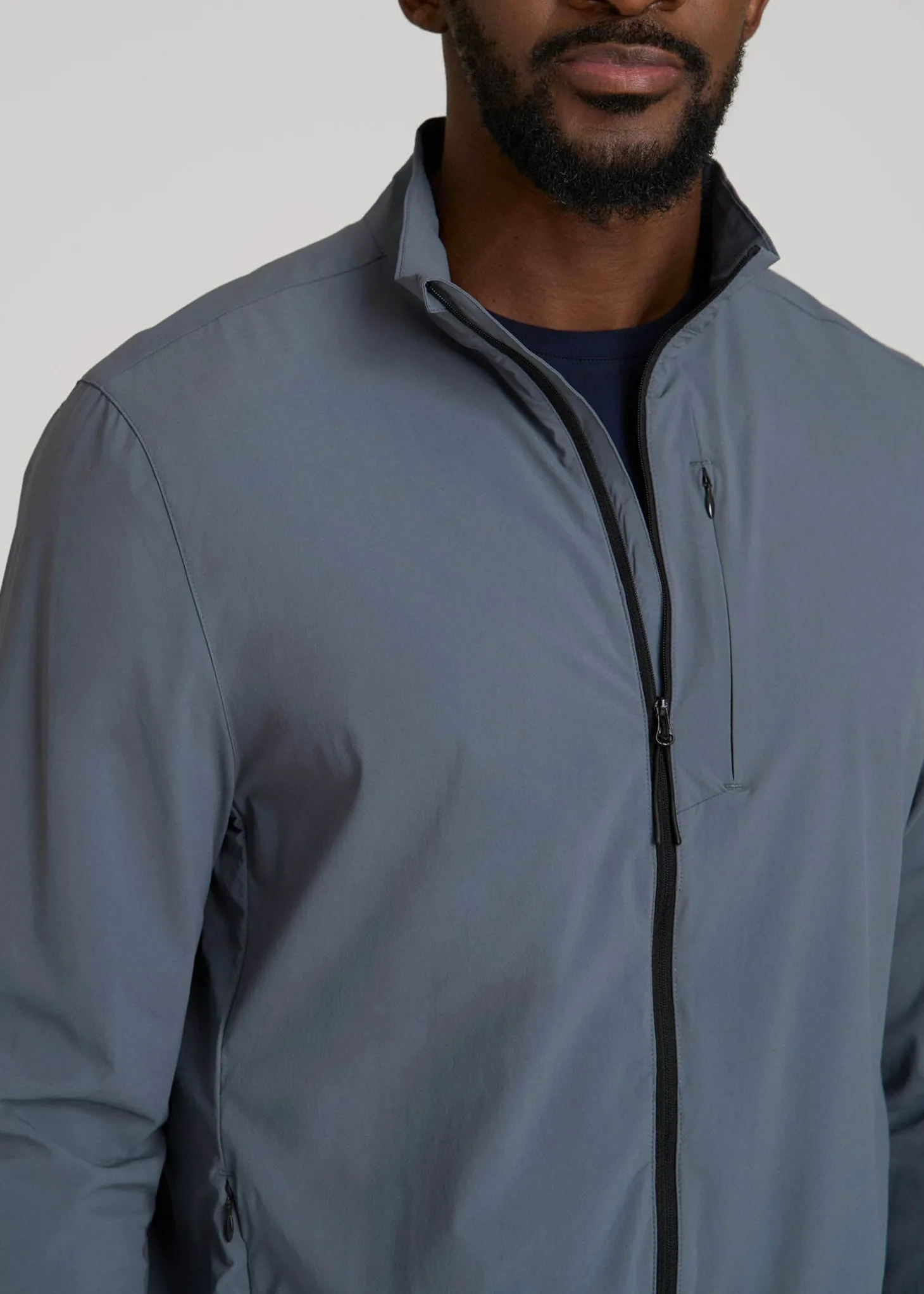 Softshell Jacket for Outdoor Training for Tall Men