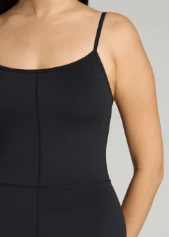 Spaghetti Strap Flare Jumpsuit for Tall Women