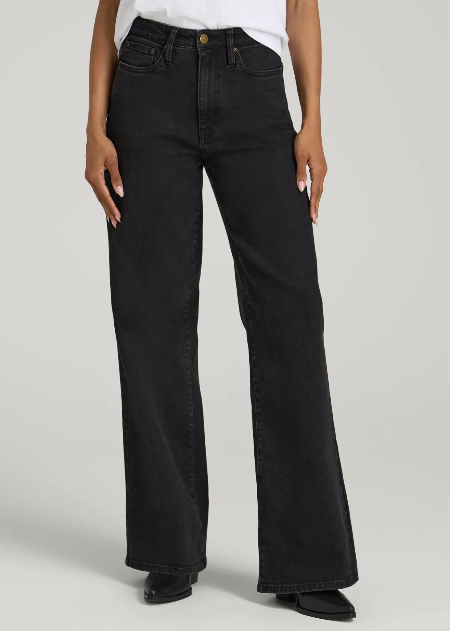 Stevie Wide Leg Jeans for Tall Women