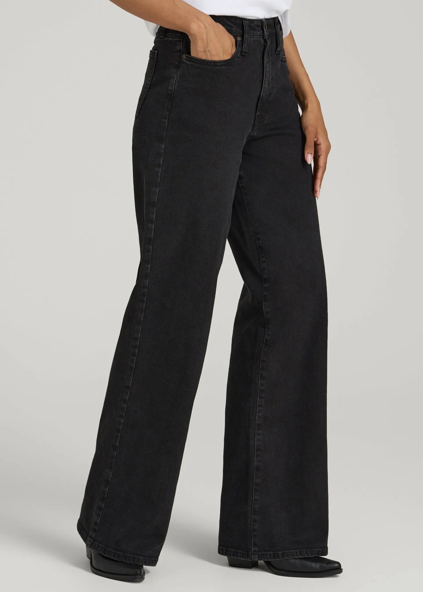 Stevie Wide Leg Jeans for Tall Women