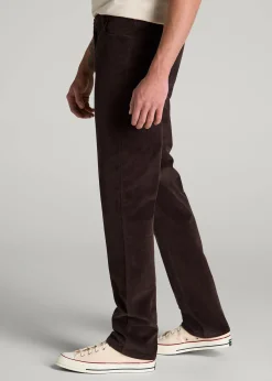 STRAIGHT-LEG Stretch Corduroy Pants for Tall Men