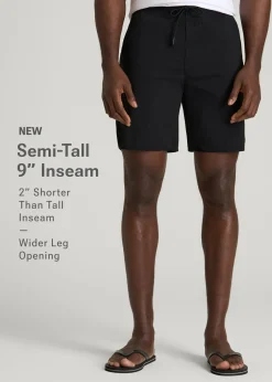 Stretch Board Shorts for Tall Men