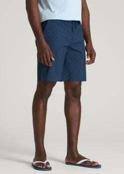 Stretch Board Shorts for Tall Men