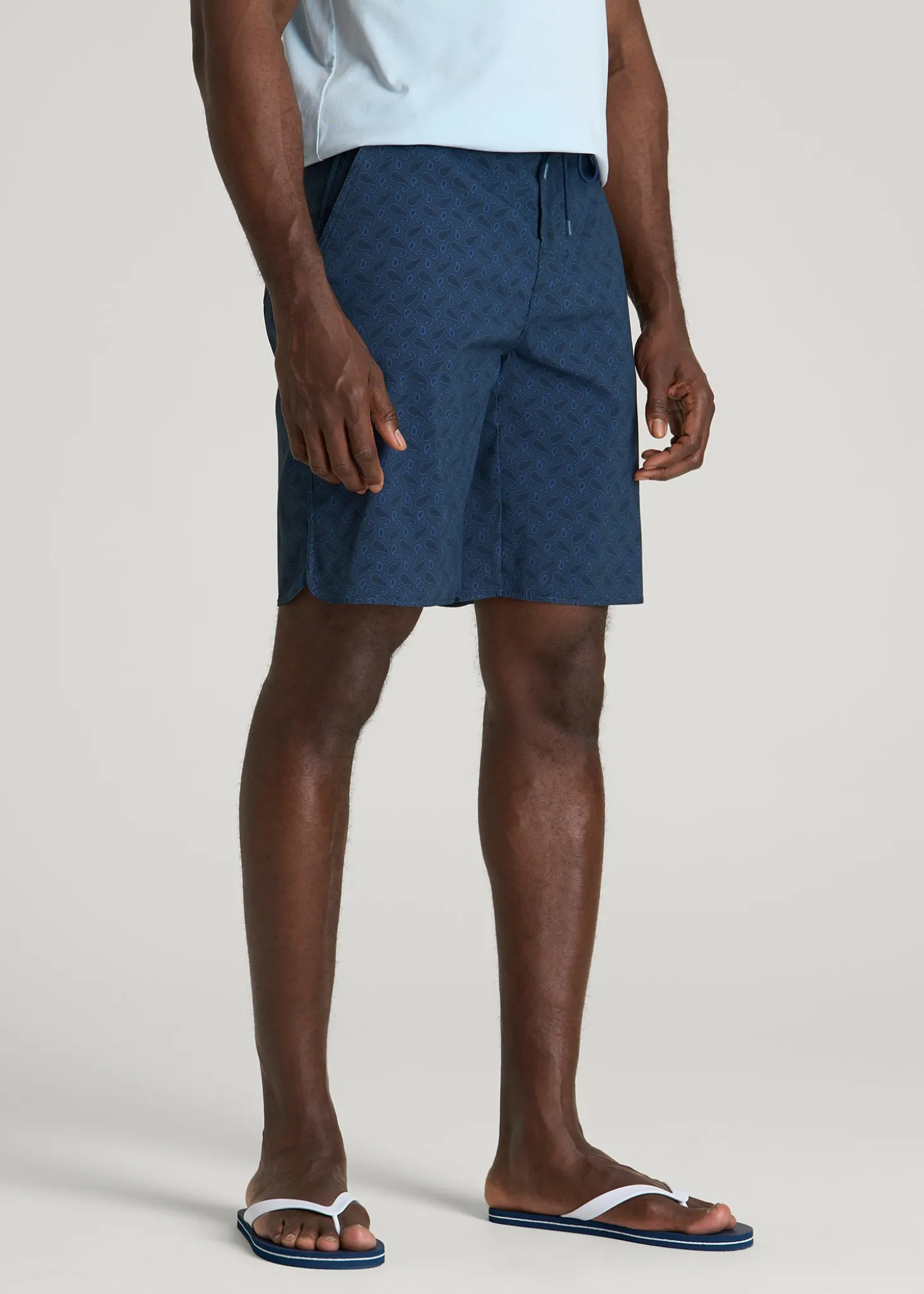 Stretch Board Shorts for Tall Men