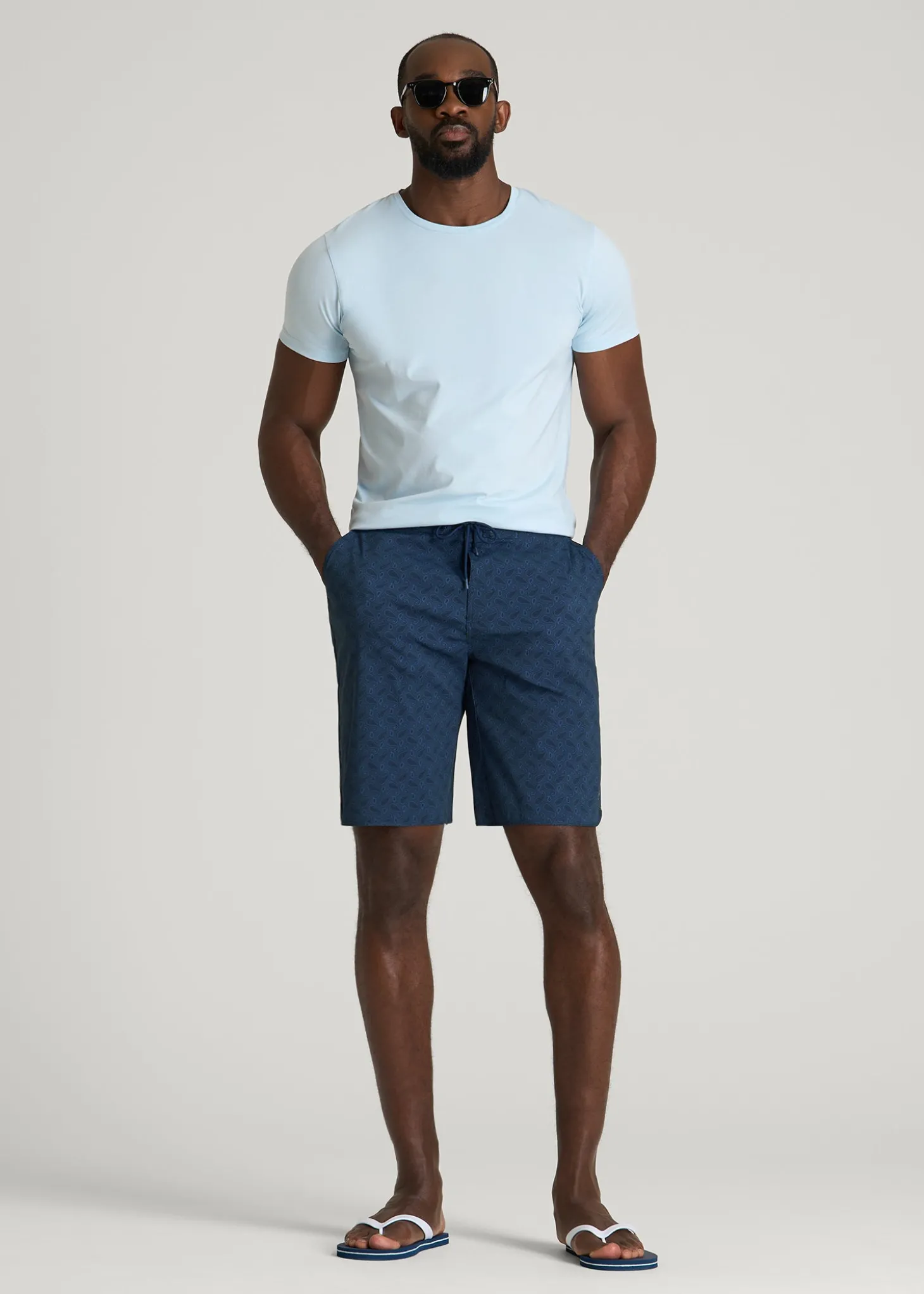 Stretch Board Shorts for Tall Men
