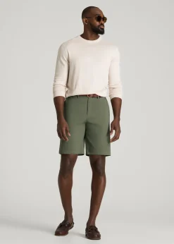 Stretch Commuter Chino Short for Tall Men