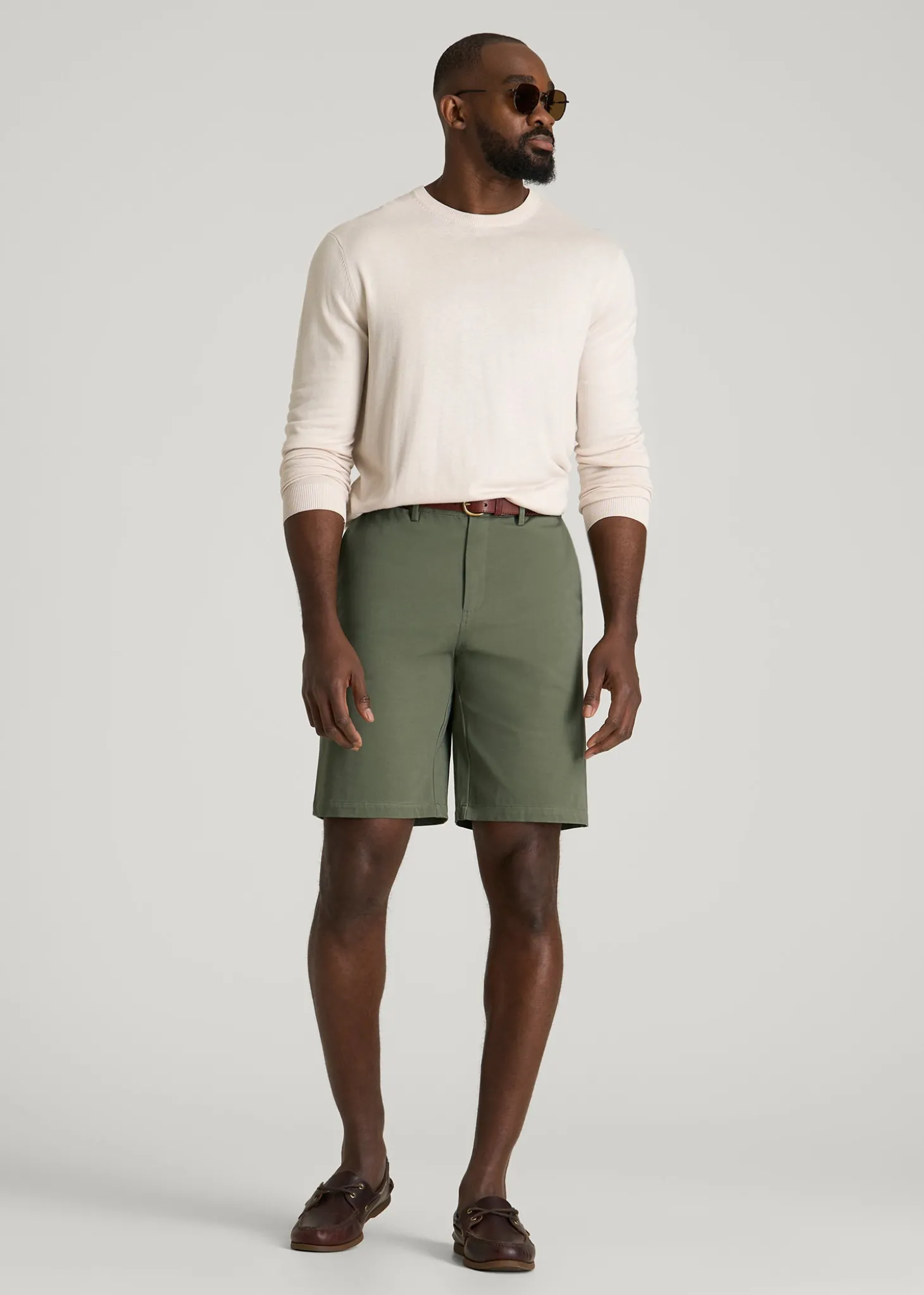 Stretch Commuter Chino Short for Tall Men