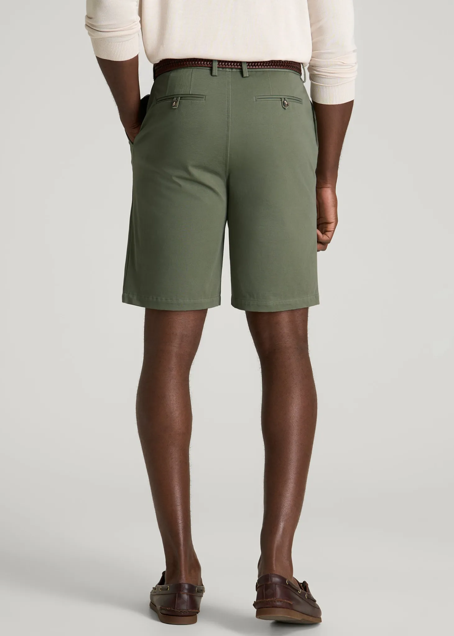 Stretch Commuter Chino Short for Tall Men
