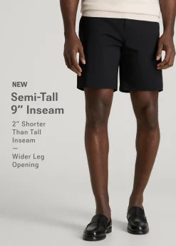 Stretch Commuter Chino Short for Tall Men