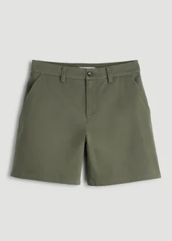 Stretch Commuter Chino Shorts for Tall Women