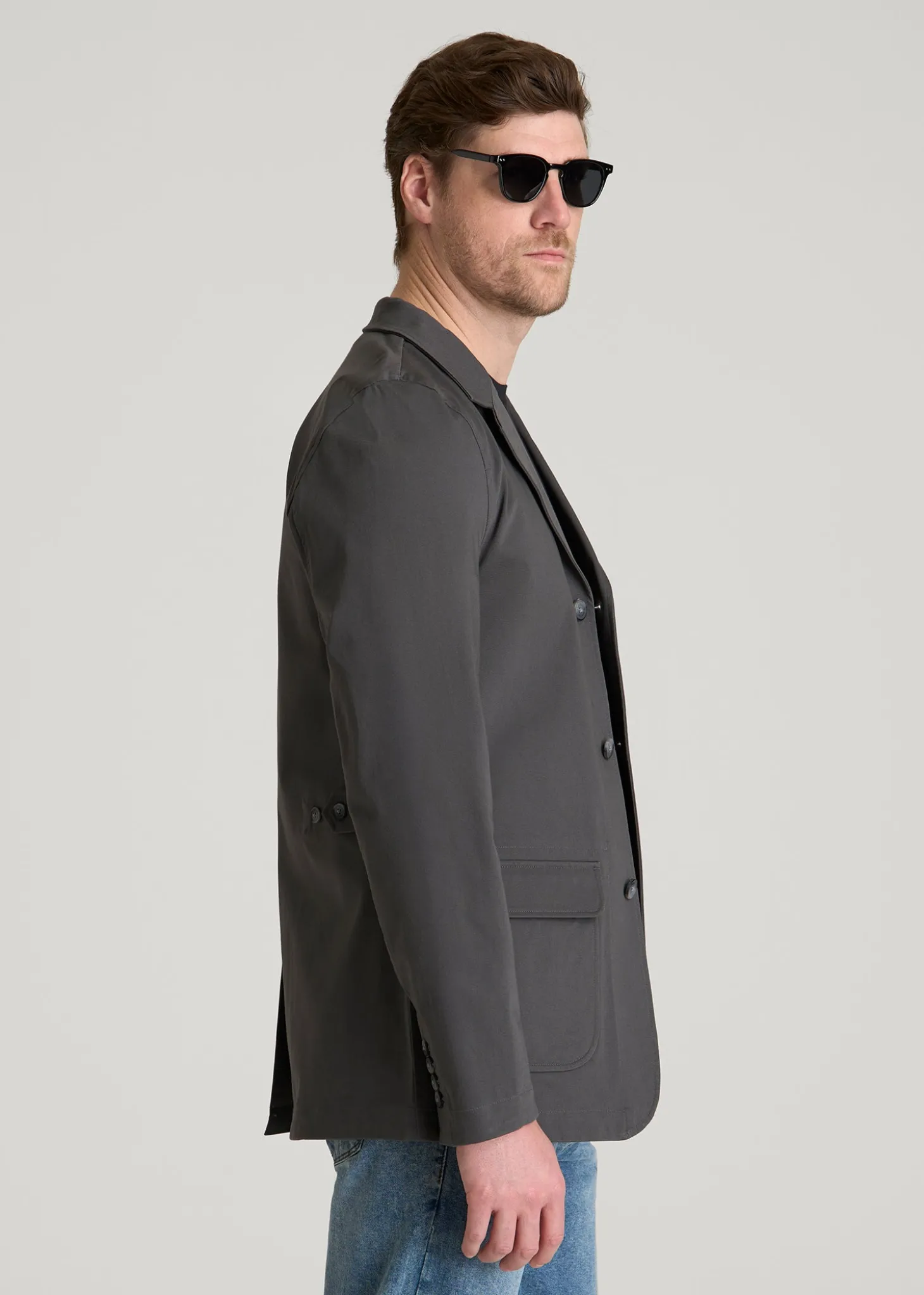 Stretch Commuter Chino Sport Coat for Tall Men