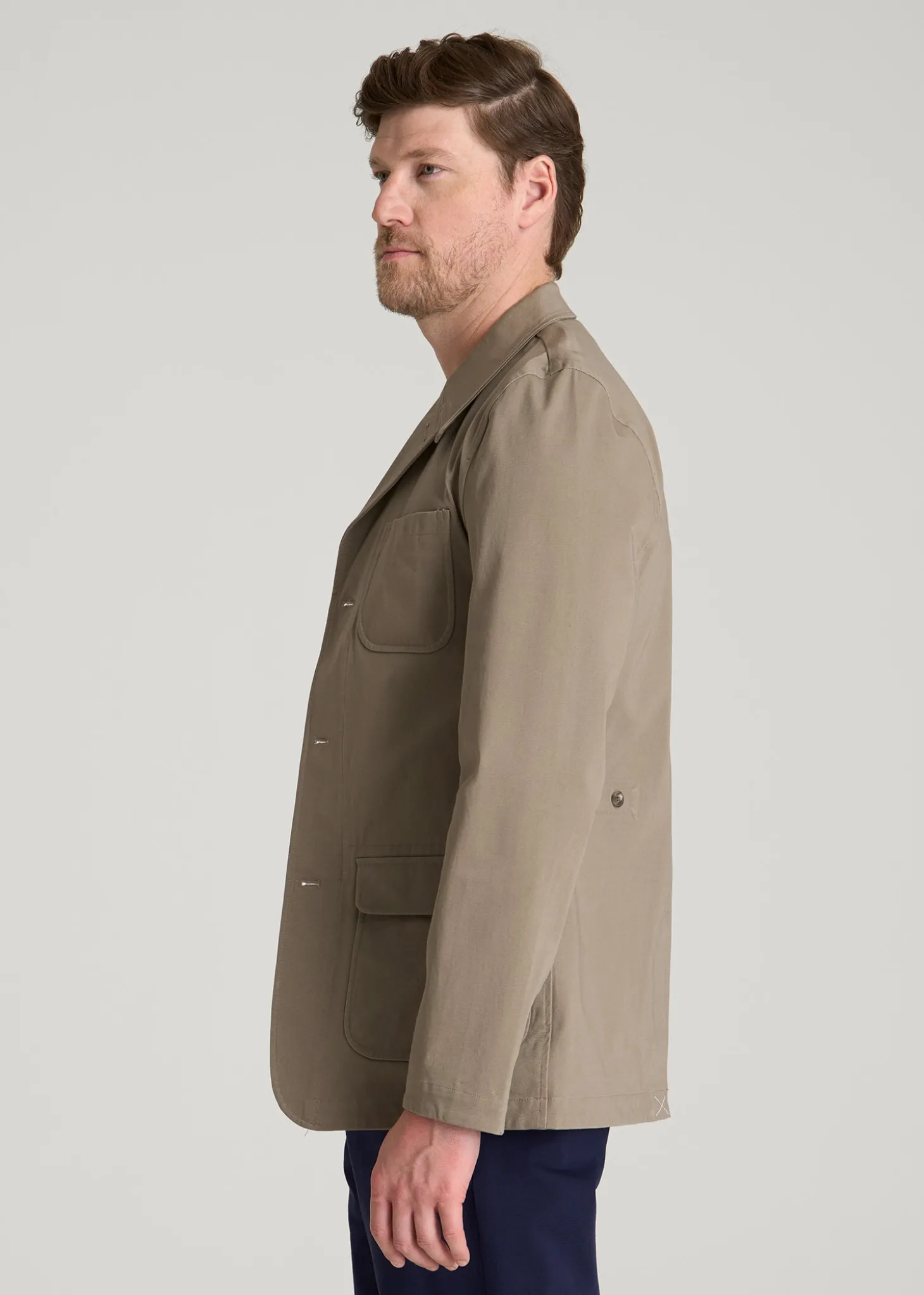 Stretch Commuter Chino Sport Coat for Tall Men