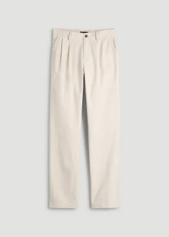 Stretch Commuter Pleated Chino for Tall Men