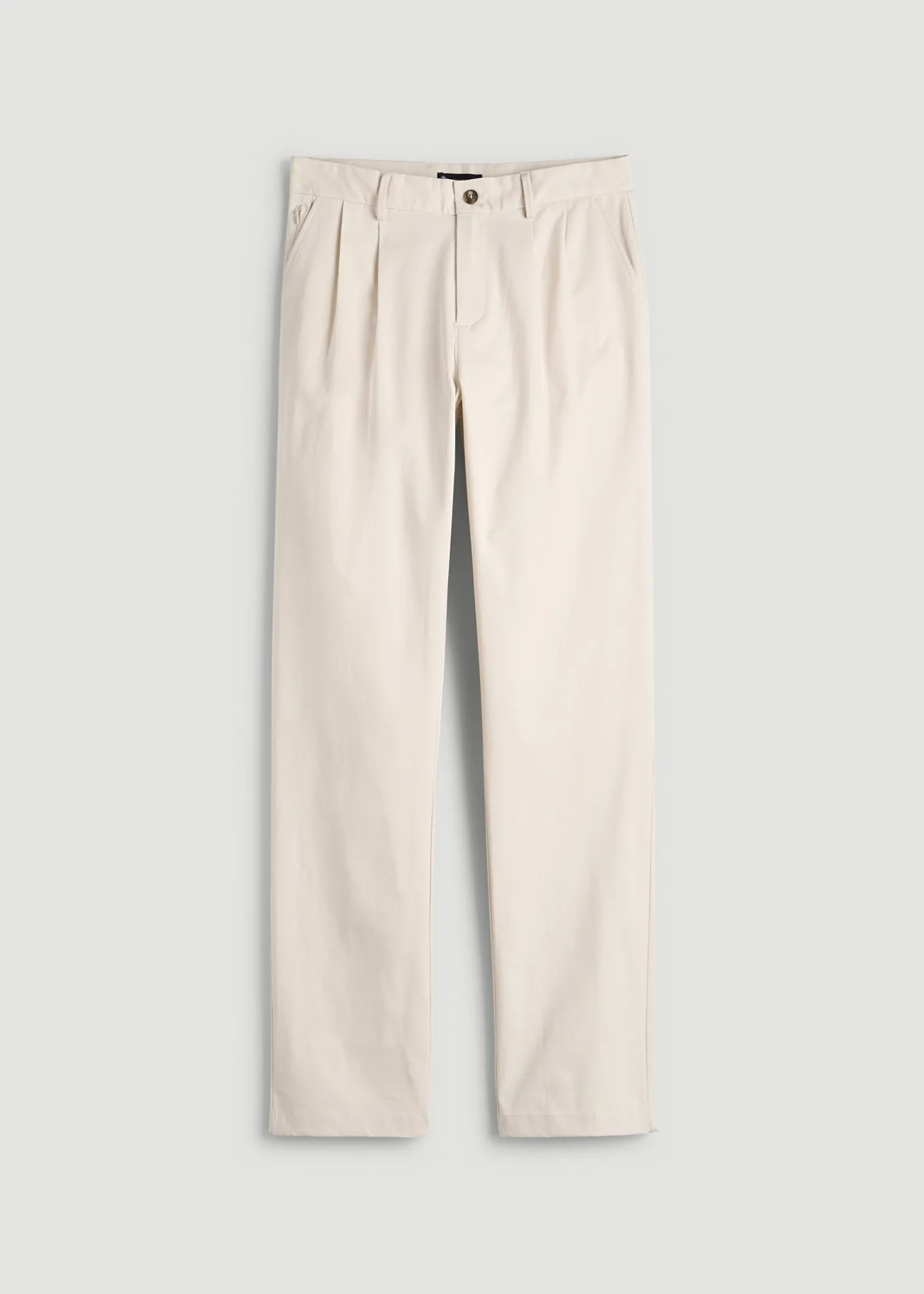 Stretch Commuter Pleated Chino for Tall Men