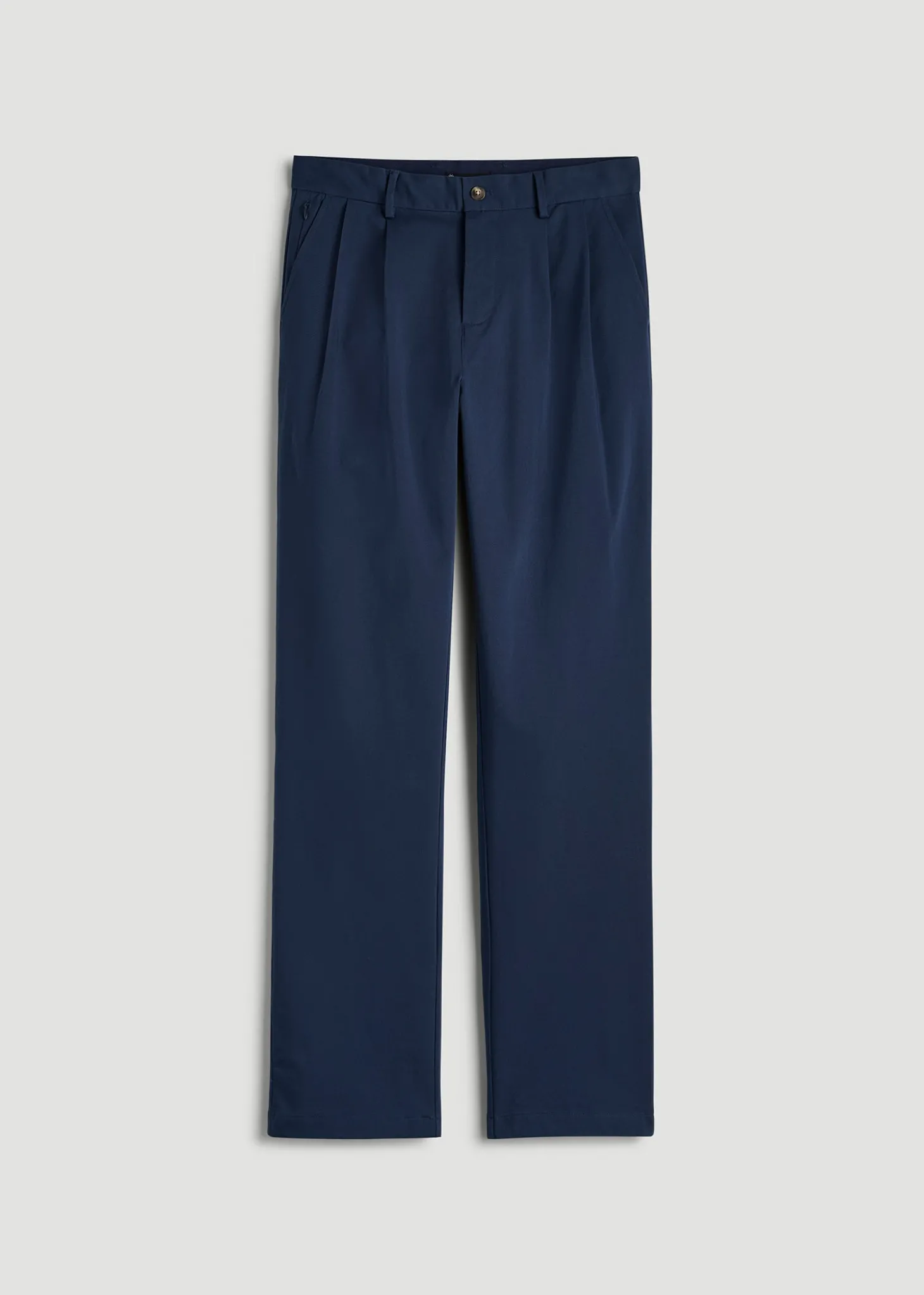 Stretch Commuter Pleated Chino for Tall Men