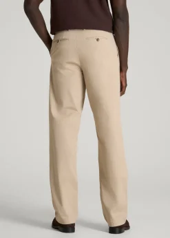 Stretch Commuter Pleated Chino for Tall Men