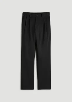 Stretch Commuter Pleated Chino for Tall Men