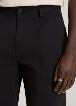 Stretch Commuter Pleated Chino for Tall Men