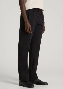 Stretch Commuter Pleated Chino for Tall Men