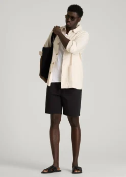 Stretch Commuter Pull-on Short for Tall Men