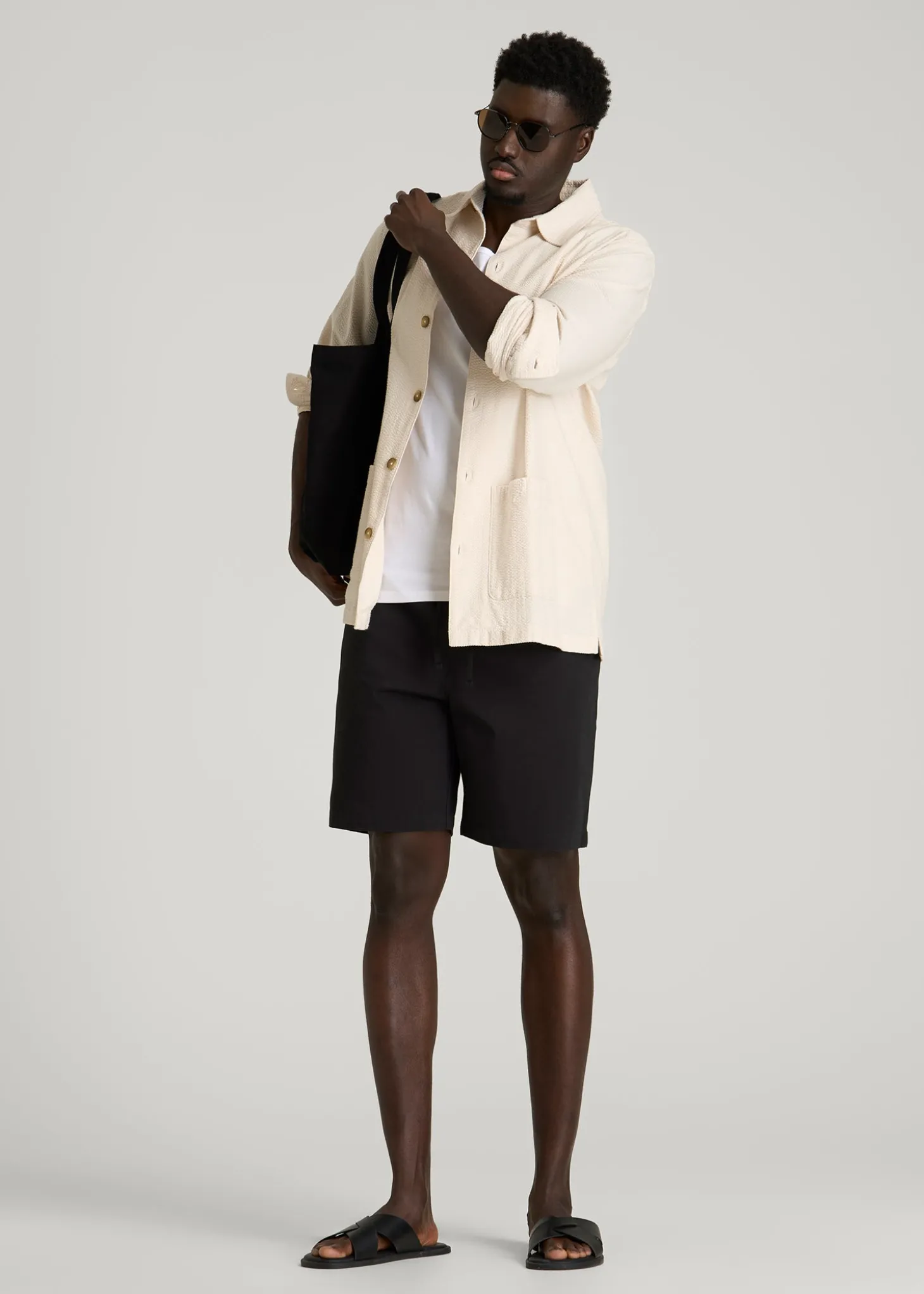 Stretch Commuter Pull-on Short for Tall Men