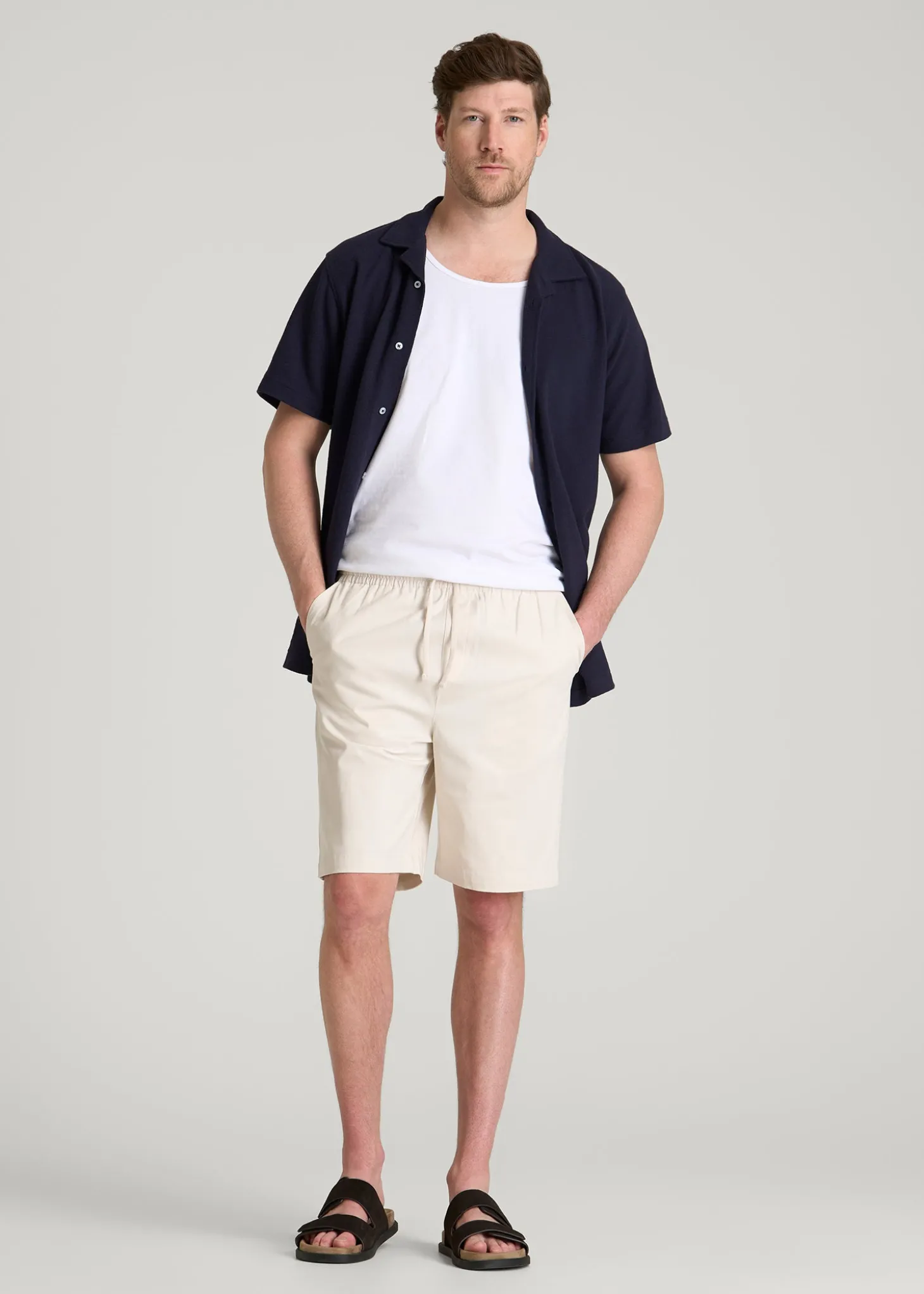 Stretch Commuter Pull-on Short for Tall Men