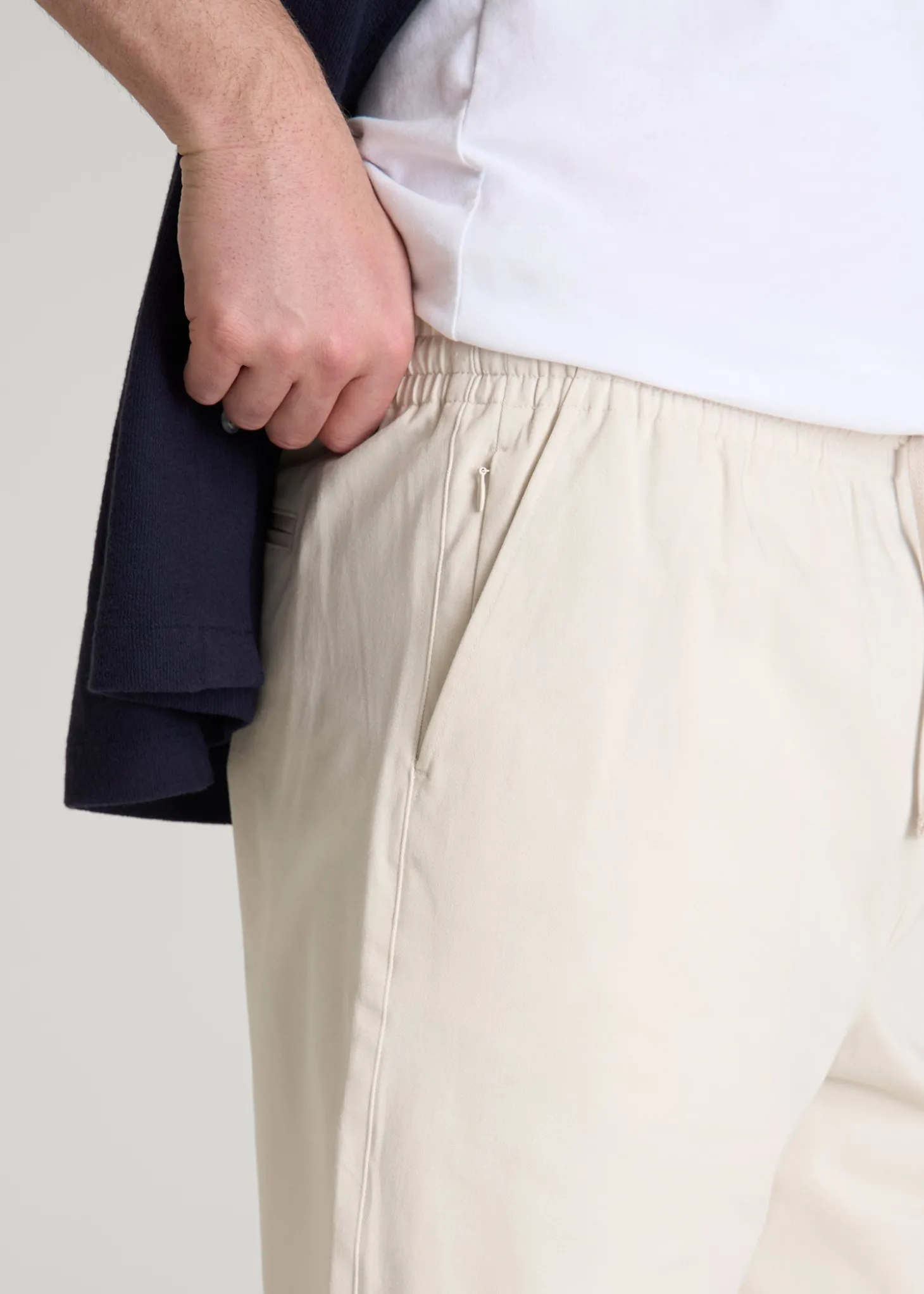 Stretch Commuter Pull-on Short for Tall Men