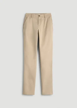 Stretch Commuter Tapered Fit Chino Pants for Tall Women