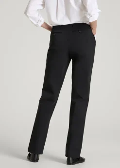 Stretch Commuter Tapered Fit Chino Pants for Tall Women