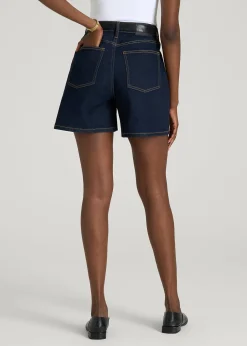 Stretch Denim Shorts for Tall Women