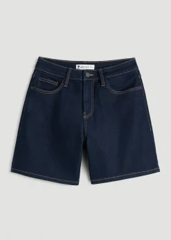 Stretch Denim Shorts for Tall Women