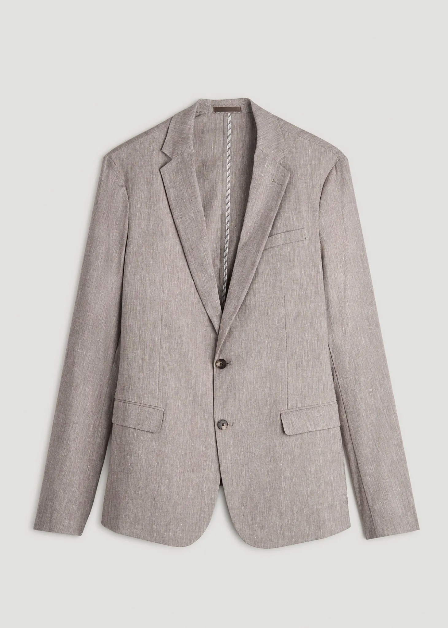 Stretch Linen Blazer for Tall Men