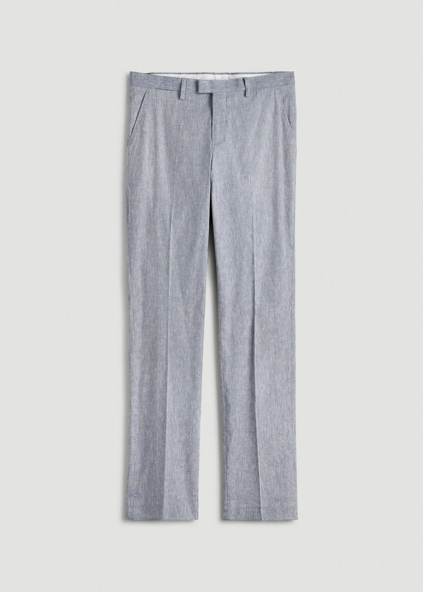 Stretch Linen Dress Pants for Tall Men