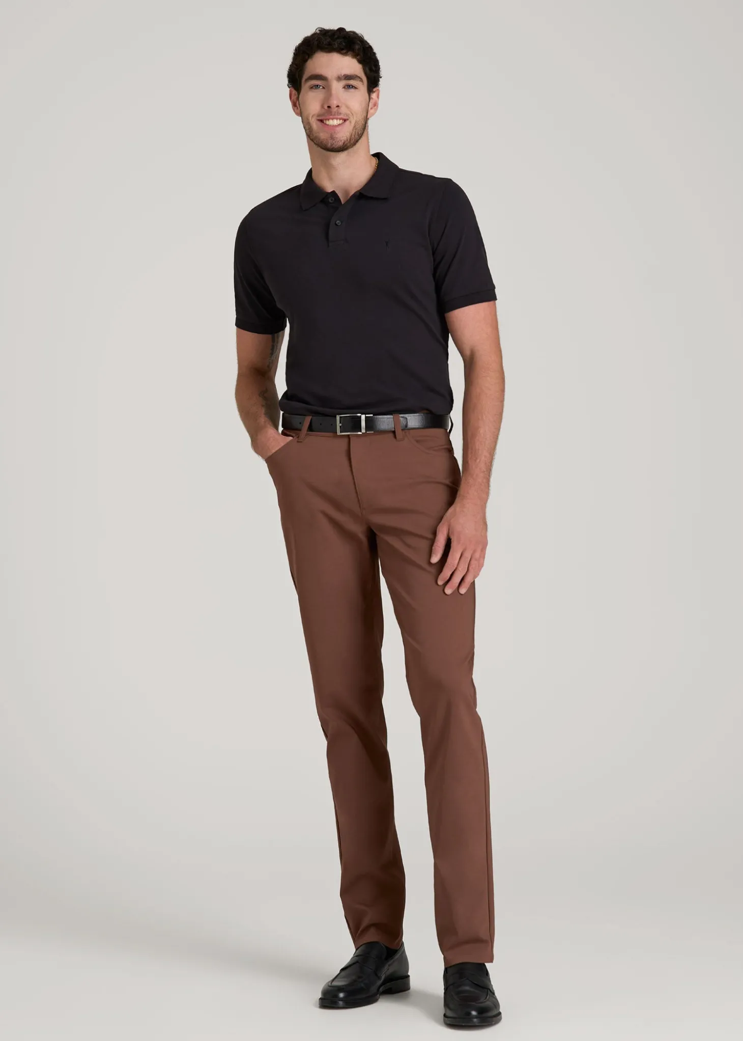 365 Stretch 5-Pocket TAPERED Pants for Tall Men