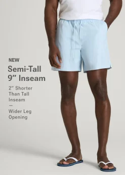 Stretch Swim Shorts for Tall Men