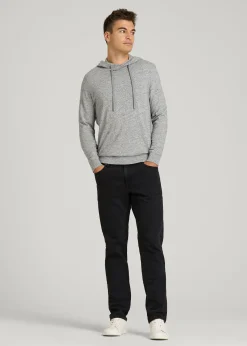 Sunwashed Slub Pullover Hoodie for Tall Men